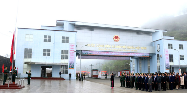 Lễ công bố mở chính thức cặp Cửa khẩu song phương Xín Mần (Việt Nam) – Đô Long (Trung Quốc)
