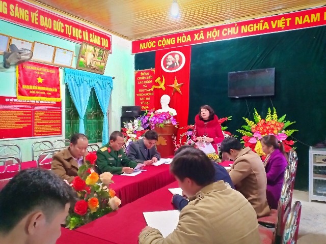Ban Chấp hành Đảng bộ xã tổ chức Hội nghị lần thứ 43 (Mở rộng)